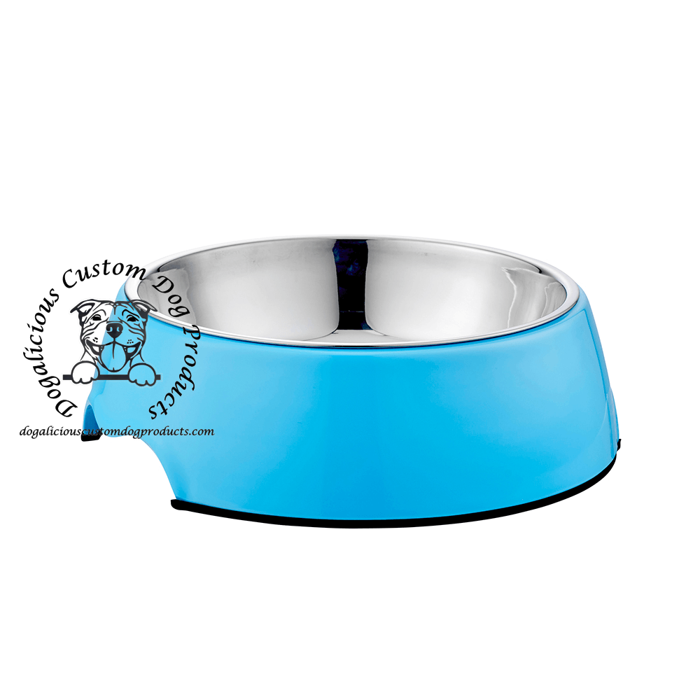 Custom Dog Bowl Personalised with your pick of Colors, Fonts, And Name