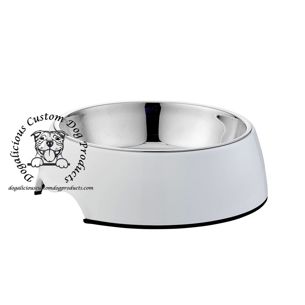 Custom Dog Bowl Personalised  with your pick of Colors, Fonts, And Name
